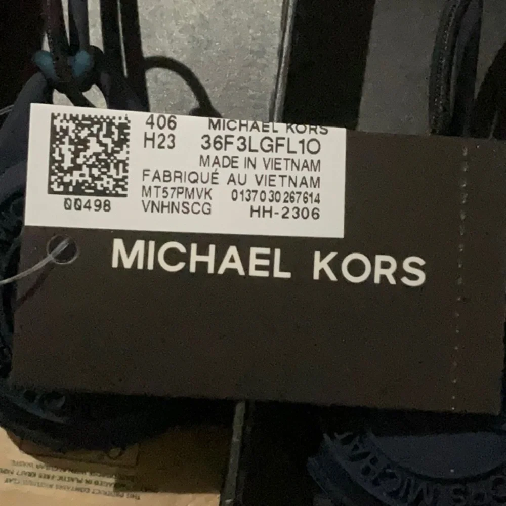 Michael Kors Blue Set of 2 Air Tag Cover